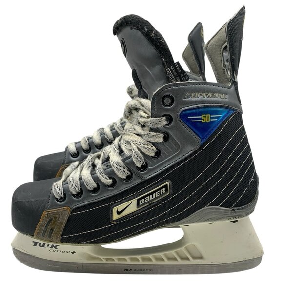 VTG Nike Bauer Supreme 50 Ice Hockey Skates Size 8.5 D US 10 EU 44 UK 9 - Picture 16 of 16